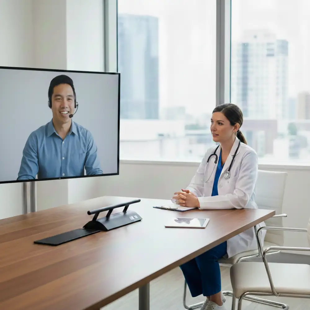 Building the Hybrid Mobile Healthcare Workforce With a Clinical Virtual Assistant